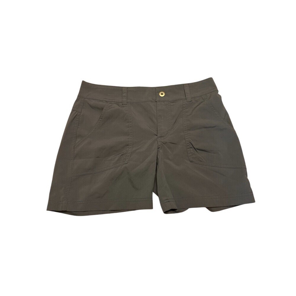 Columbia Womens Omni-Shield Cargo Hiking Shorts Navy Blue Size 4 - Picture 2 of 4